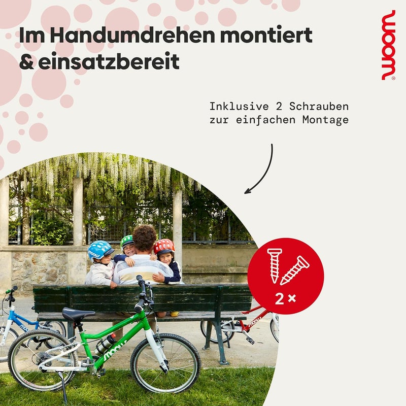 Woom دعامة ووم ليجي – متوسطة – ألمنيوم خفيف الوزن – سهلة التركيب – قابلة للتعديل – لدرجات ووم 4 و ووم 5 - Image 5