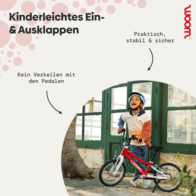 Woom دعامة ووم ليجي – متوسطة – ألمنيوم خفيف الوزن – سهلة التركيب – قابلة للتعديل – لدرجات ووم 4 و ووم 5 - Image 4