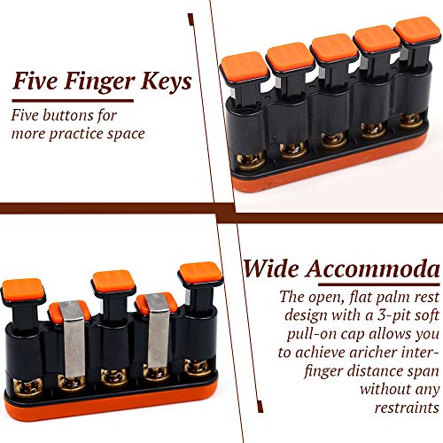 DILIMI Finger Strengthener, Guitar Beginner Exercier, Finger trainer, Hand Grip Strength Trainer for Athletes, Musicians - Image 4