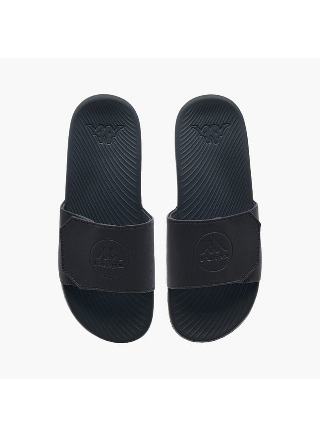 Kappa Men's Logo Detail Slides  - Image 1