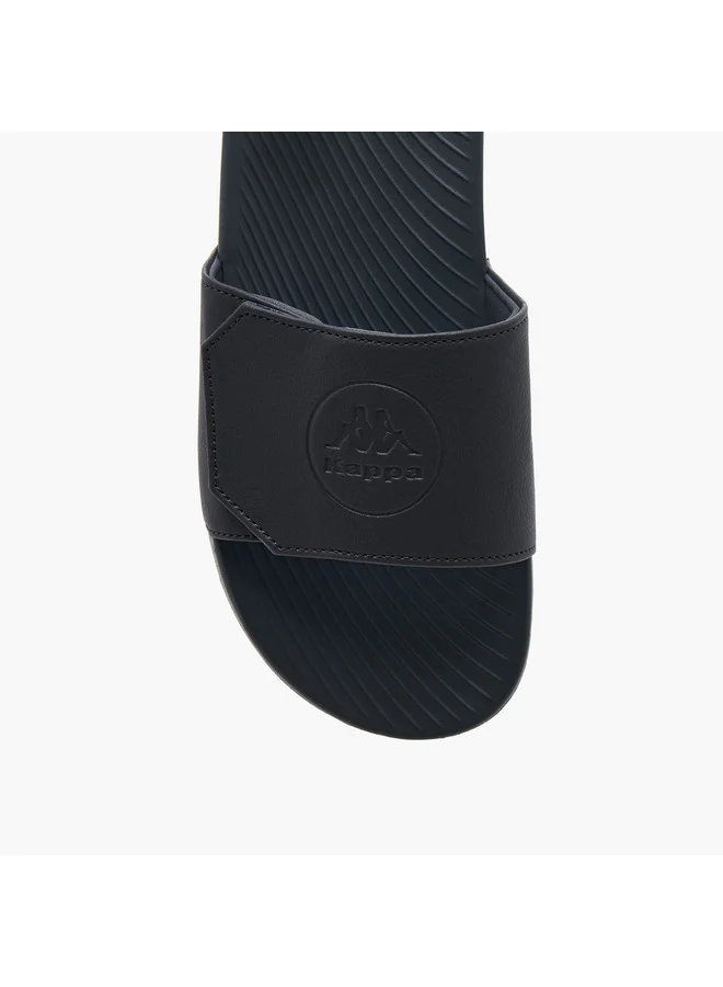 Kappa Men's Logo Detail Slides
