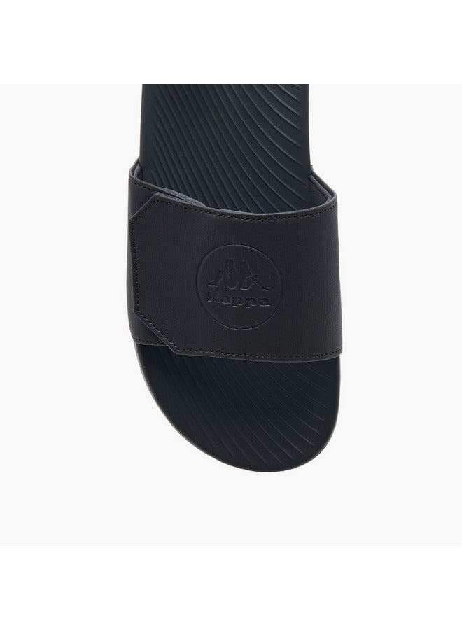 Kappa Men's Logo Detail Slides  - Image 3