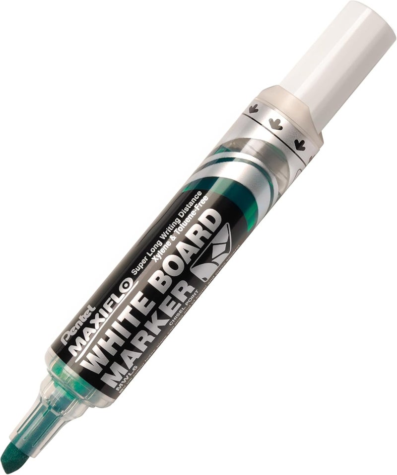 Pentel Maxiflo Green Whiteboard Marker - Image 1