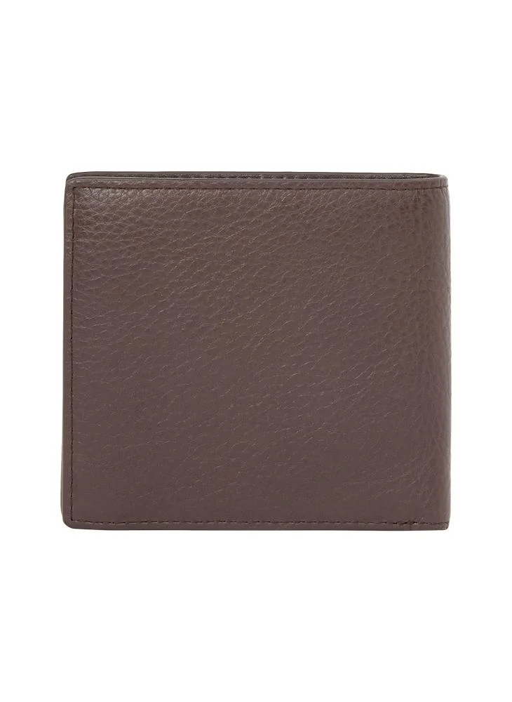تومي هيلفيغر LEATHER MONOGRAM WALLET