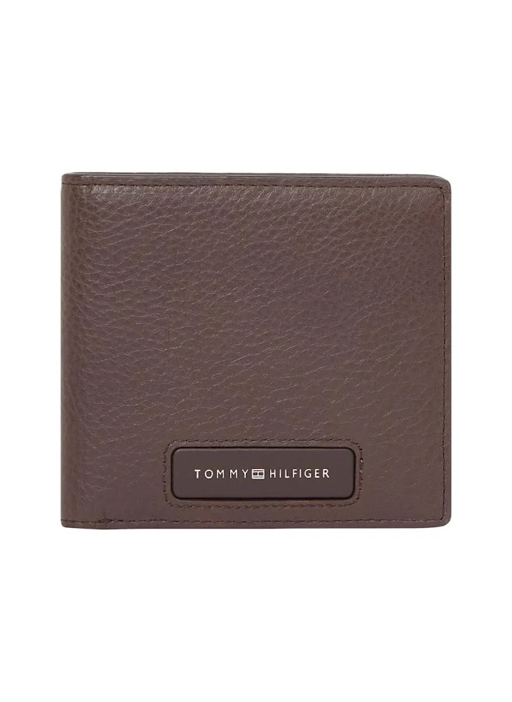 تومي هيلفيغر LEATHER MONOGRAM WALLET