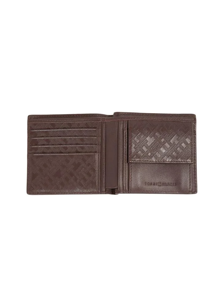 تومي هيلفيغر Logo Monogram Bifold Wallet
