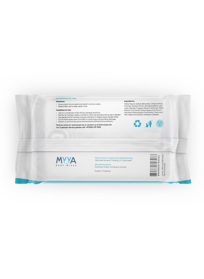 MYYA Myya Baby Wipes Pack of 5  - Image 4