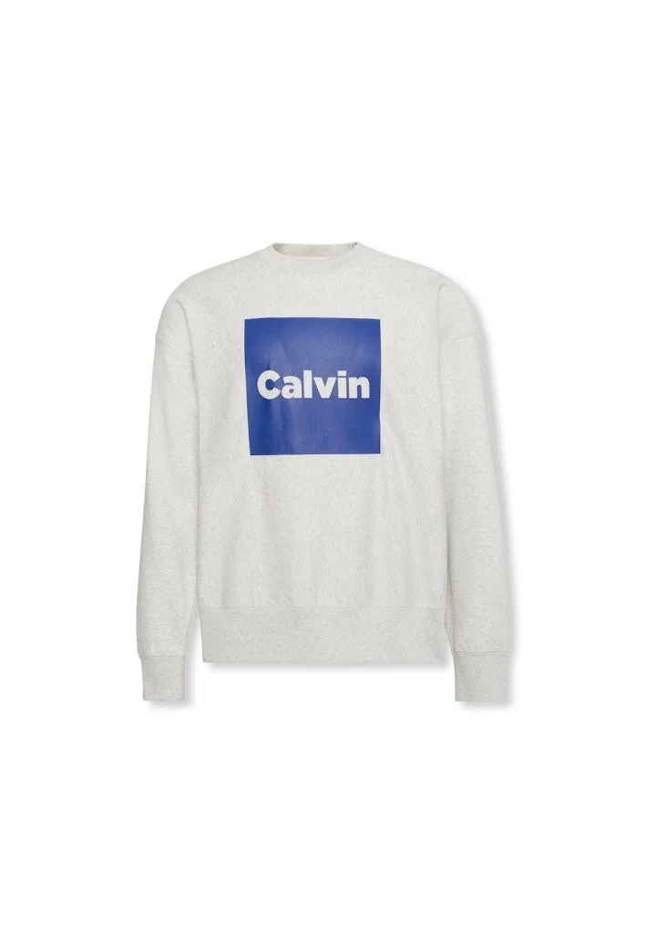 Calvin Klein Jeans  Premium Fleece Logo Graphic Relaxed Sweatshirt for Men | Best Price UAE
