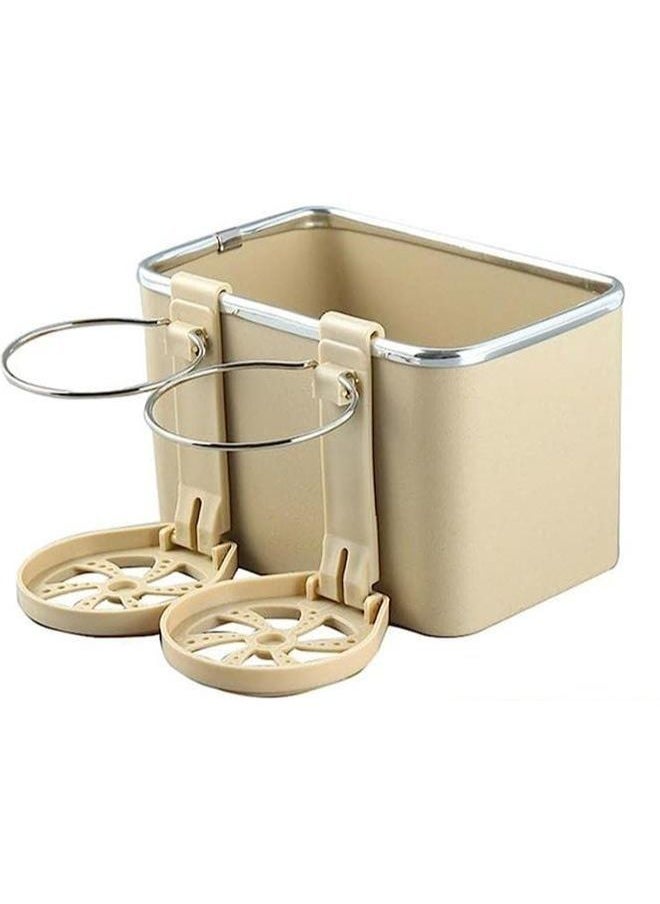 Generic - Car Armrest Storage Box Water Cup Holder Multifunctional Universal Car Console Storage Box - Image 1