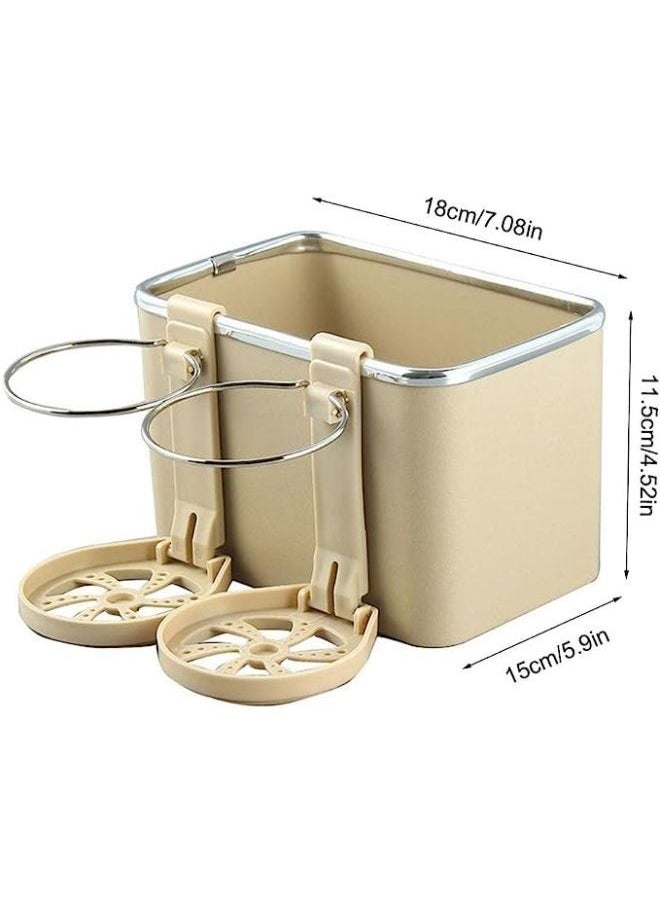 Generic - Car Armrest Storage Box Water Cup Holder Multifunctional Universal Car Console Storage Box - Image 1