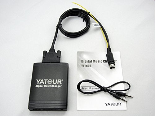 Yatour YATOUR Car Music Changer Digital Music Changer USB SD AUX MP3 Player Adapter Digital Car Audio Input Interface Bluetooth(Optional) FOR Volvo sc  - Image 1