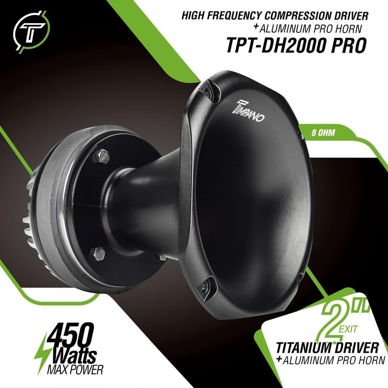 Timpano TPT-DH2000 PRO Compression Driver Horn - Image 2