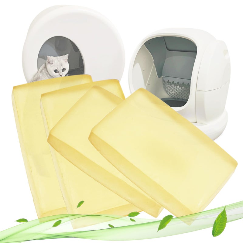 ShuRex Replacement Odor Eliminator for MeoWant Self-Cleaning Cat Litter Box, Cat Toilet Deodorizer Compatible with MeoWant Automatic Litter Box (4 Pack) - Image 1