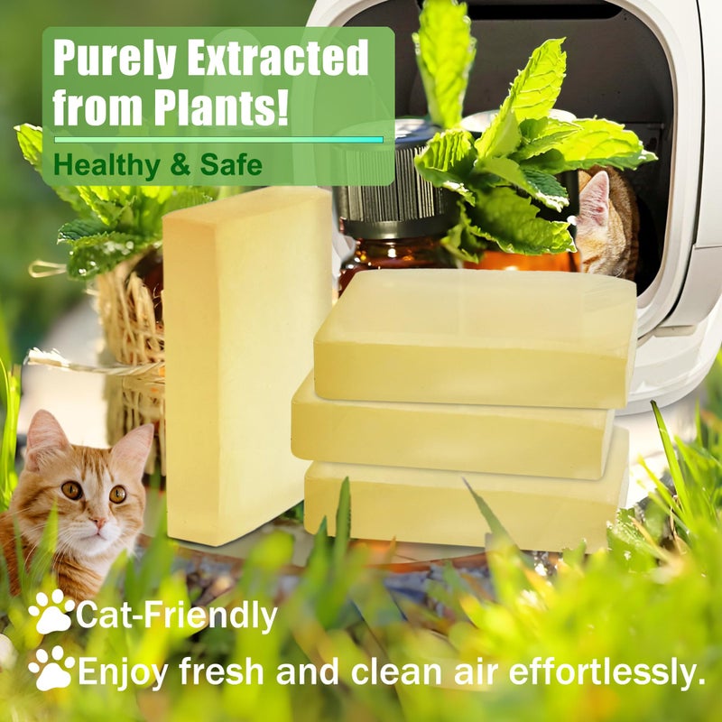 ShuRex Replacement Odor Eliminator for MeoWant Self-Cleaning Cat Litter Box, Cat Toilet Deodorizer Compatible with MeoWant Automatic Litter Box (4 Pack) - Image 2