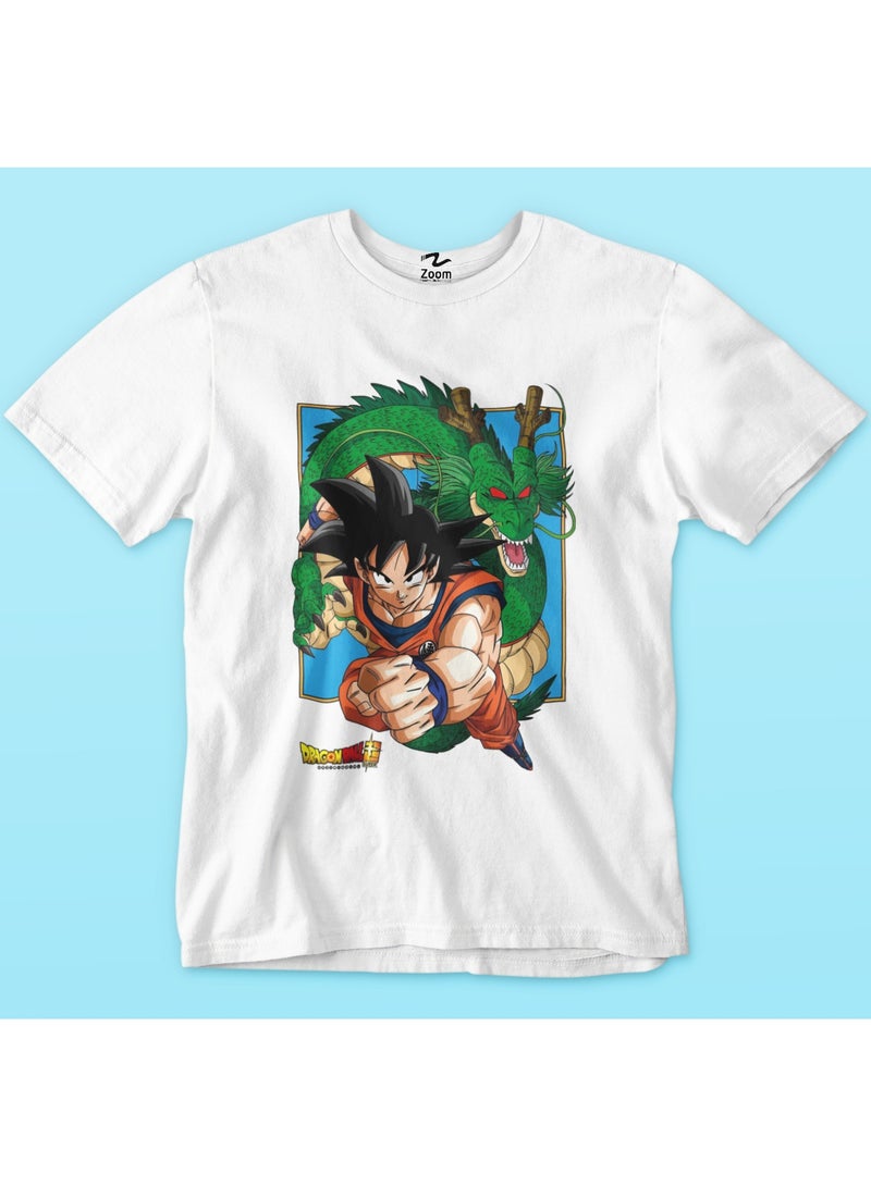 ZOOM تي شيرت شخصية دراغون بول غوكو للأطفال