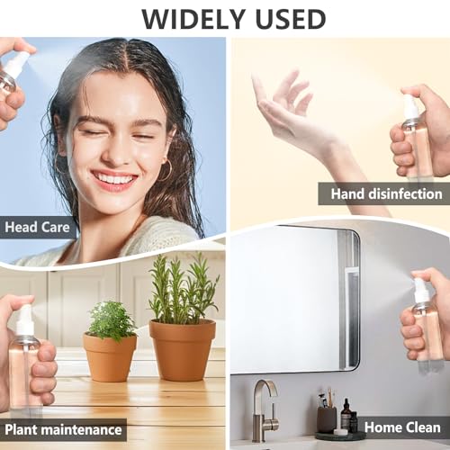 DTDNZKN 4 Pack 4 Oz (120ml) Small Spray Bottles - Fine Mist, Refillable, Reusable - Image 5
