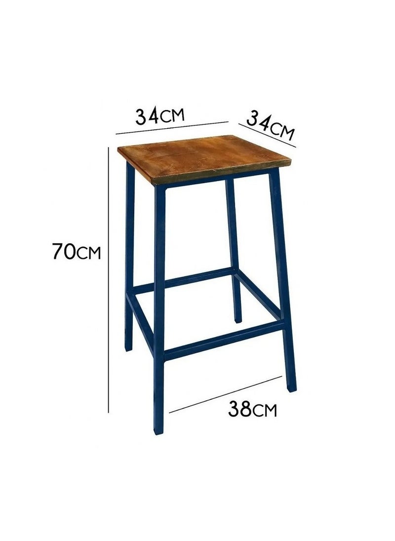 Home gallery High Handless Iron Bench 70x34