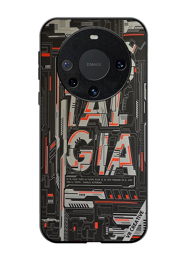 VR CREATIVE Protective Case Cover For Huawei Mate 60 Pro Plus Nostalgia Design Multicolour - Image 1