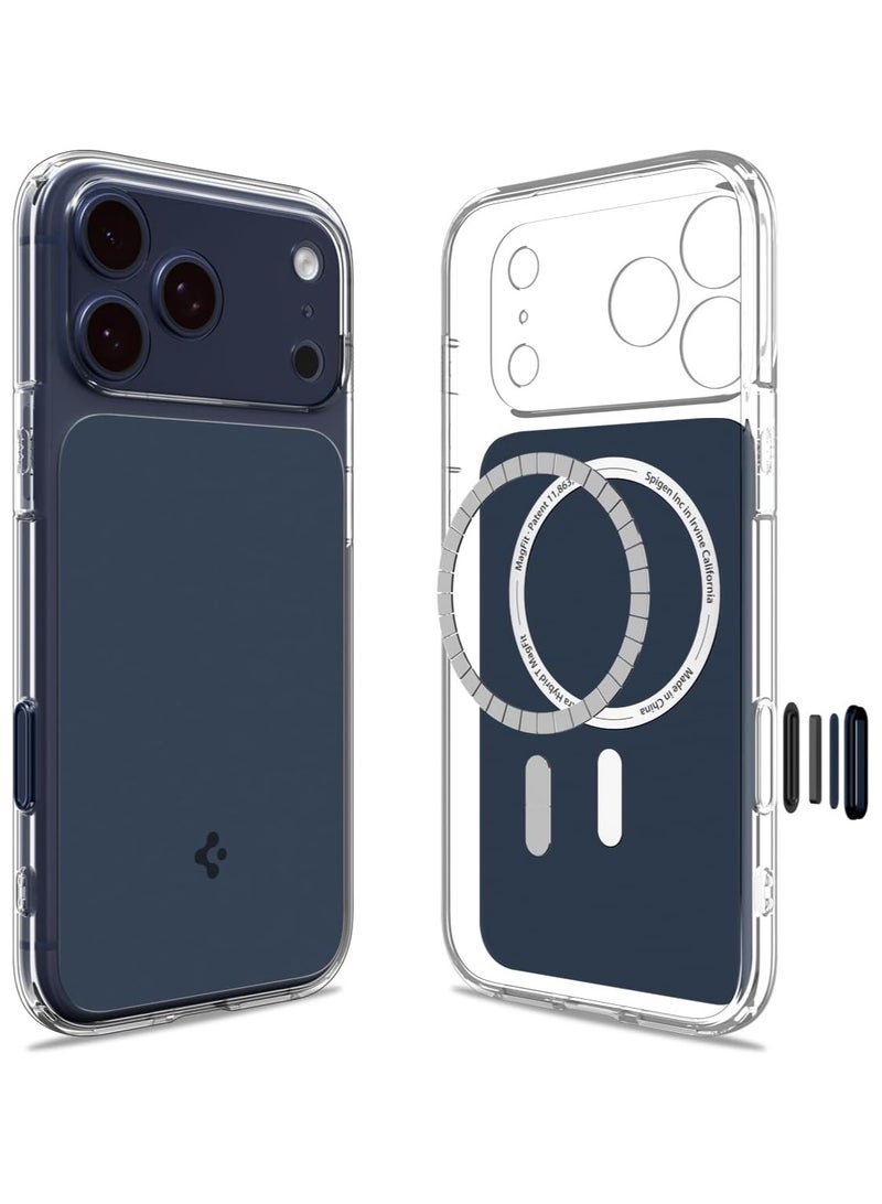 Spigen Ultra Hybrid T MagFit for iPhone 17 PRO Case Cover [Camera Control Button Cover] with MagSafe (2025) - Matte Blue - Image 1