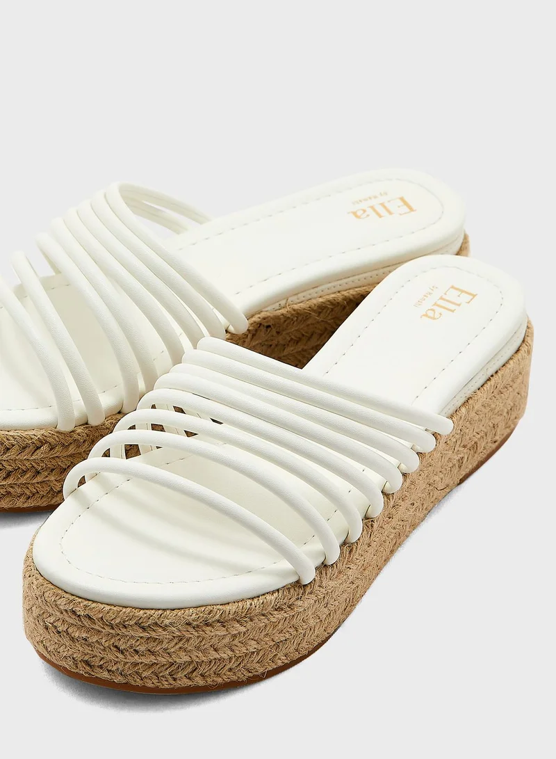 Ella Limited Edition Strappy Wedge Sandals