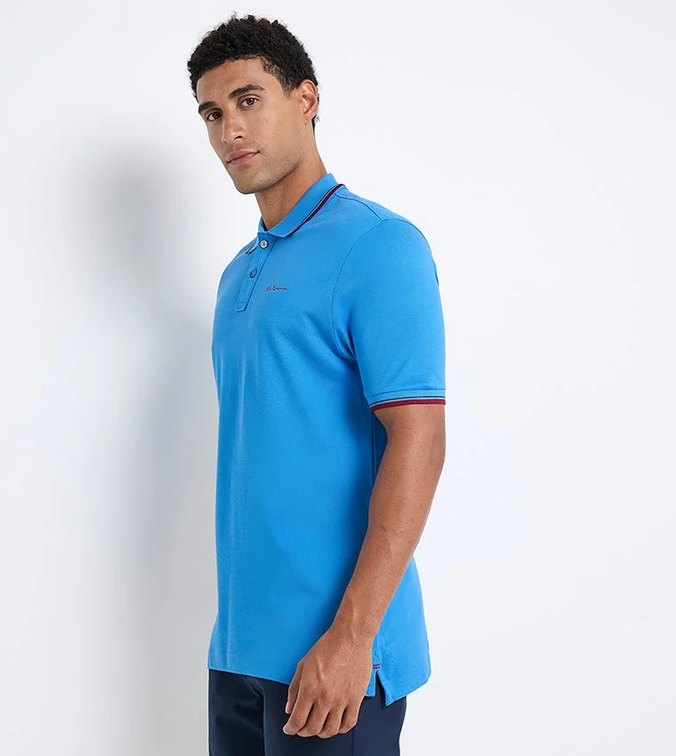 Ben Sherman Ben Sherman Men's Short Sleeve Solid Polo Tees