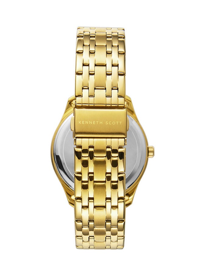KENNETH SCOTT Stainless Steel Analog Wrist Watch K22016-GBGH  - Image 3