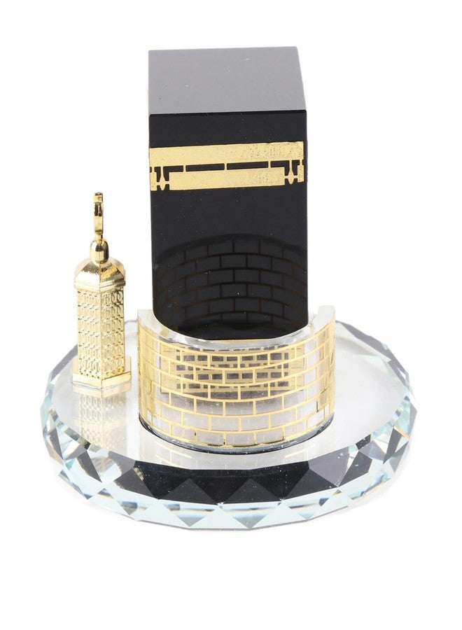 زيروديس مجموعة زيروديس للمسلمات الكعبة، تذكارات من الحرف اليدوية الإسلامية، زينة مكتبية إسلامية، ديكور منزلي، ديكور سيارة، نموذج حرفي إسلامي - Image 4