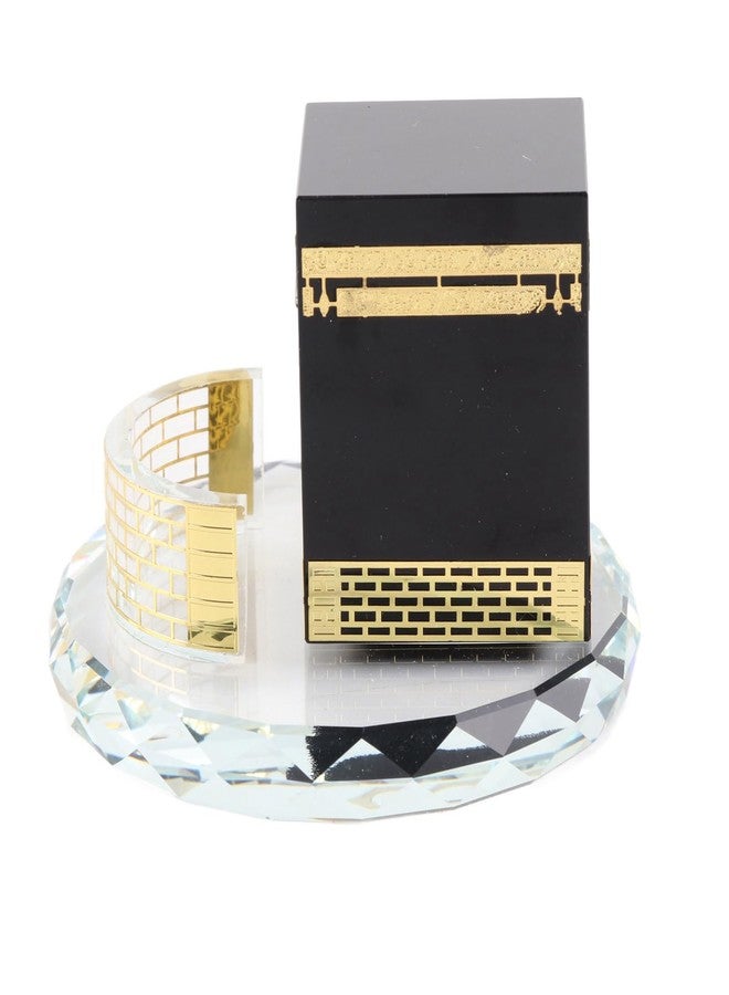 زيروديس مجموعة زيروديس للمسلمات الكعبة، تذكارات من الحرف اليدوية الإسلامية، زينة مكتبية إسلامية، ديكور منزلي، ديكور سيارة، نموذج حرفي إسلامي - Image 1