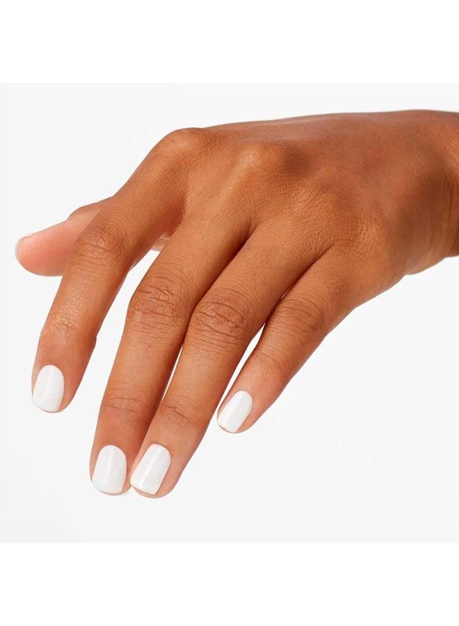 OPI Nail Lacquer, Funny Bunny, White Nail Polish, 0.5 fl oz - Image 2