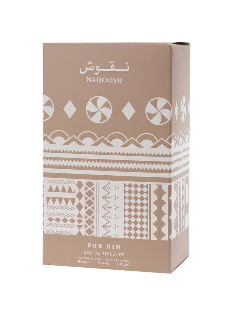 جاد عطر نقوش او دو تواليت للرجال من جاد - 100 مل - Image 3