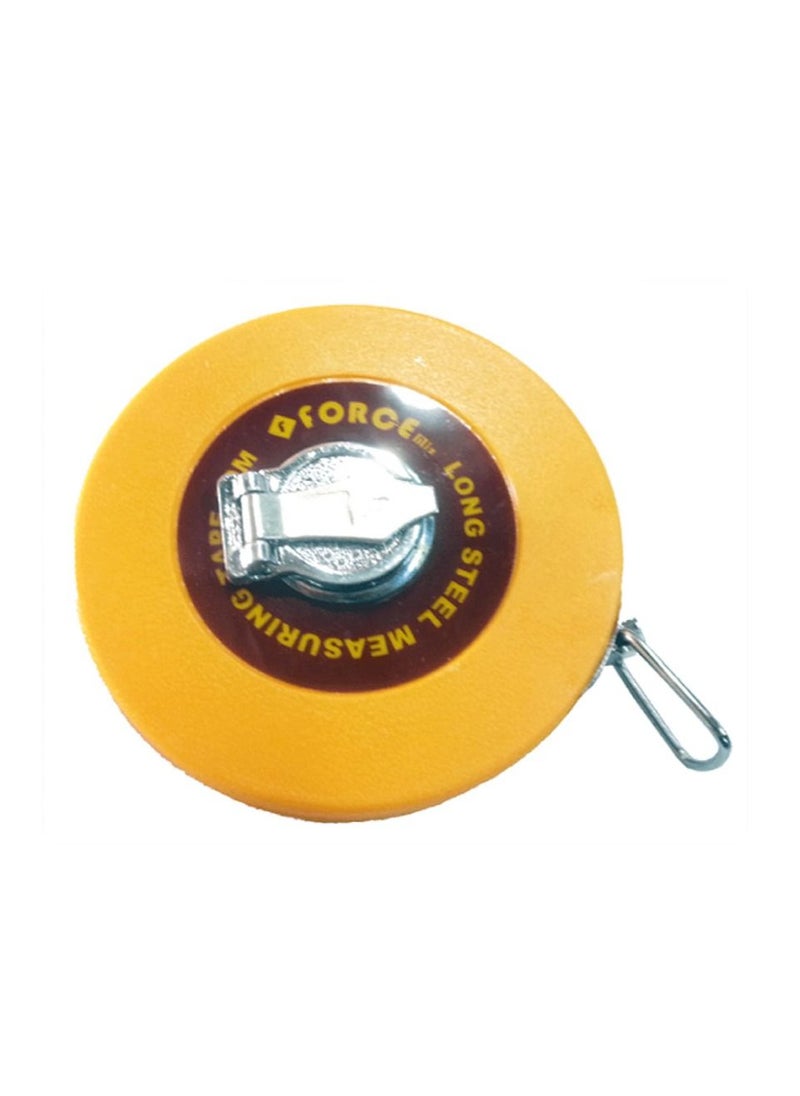 FORCE Force tape measure 50  meters  25 mm yellow 