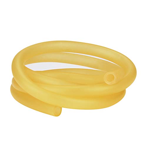 StonyLab Rubber Tubing, Pure Latex Amber Tubing Natural Rubber Tube 3/8'' (9mm) OD 1/4'' (6mm) ID Highly Elastic and Strong - 1 Meter - Image 5