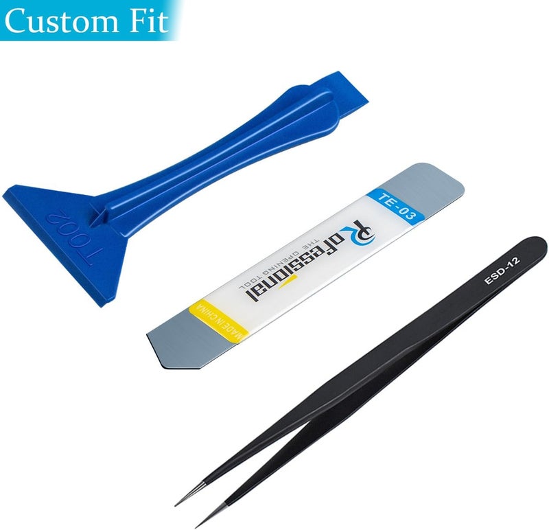 Warmstor 24Pcs Electronics Repair Tool Kit with Precision Screwdriver Set, Battery Screen Replacement Tools Kit for Opening Fix iPhone X 11 12 13 14 15 16 Pro Max Plus, Computer, Tablet, Xbox, Watch - Image 5
