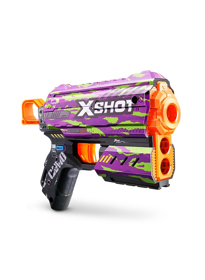 X-Shot Skins Flux 2Pack - Action Aiming Game For Kids, Teen, Adults Boys & Girls, Outdoor Holiday Activities, Gifts For Kids Ages 8+ - Image 1