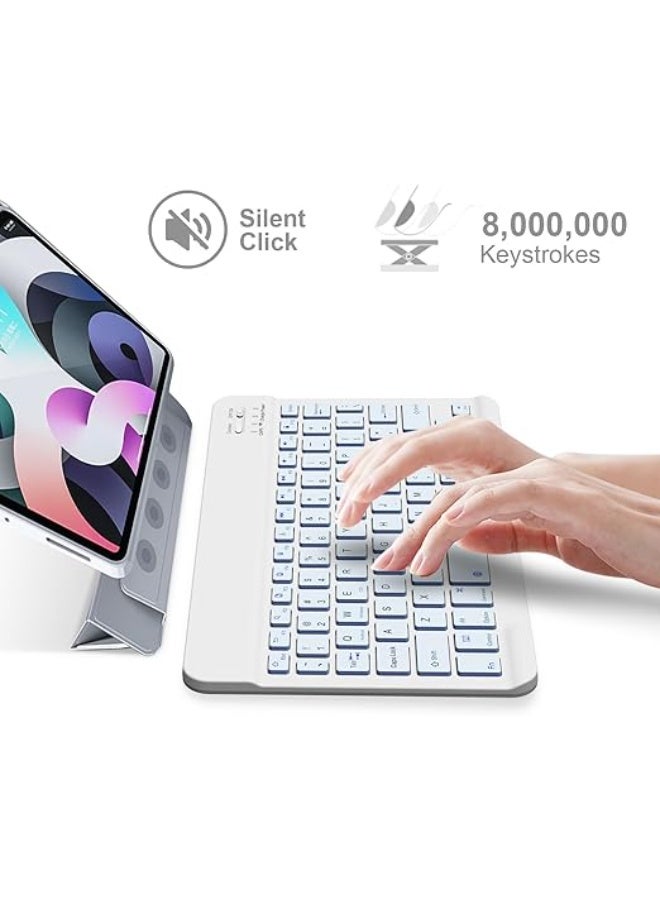 Bluetooth Keyboard for iPad – Slim, Wireless, Portable, Compatible with iPad 13/12/11/10/9/8/7 inch, iPad Air, iPad Mini, and Tablets - Image 5
