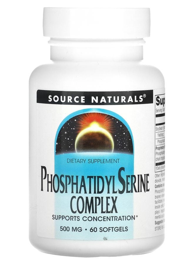 Phosphatidyl Serine Complex 500 mg 60 Softgels