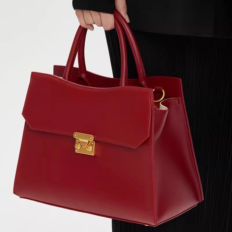 Mom'S Bag, High-End Red Wedding Bag, Women'S Bag, Atmospheric Mother-In-Law'S Wedding Cross-Body Handbag - Image 4