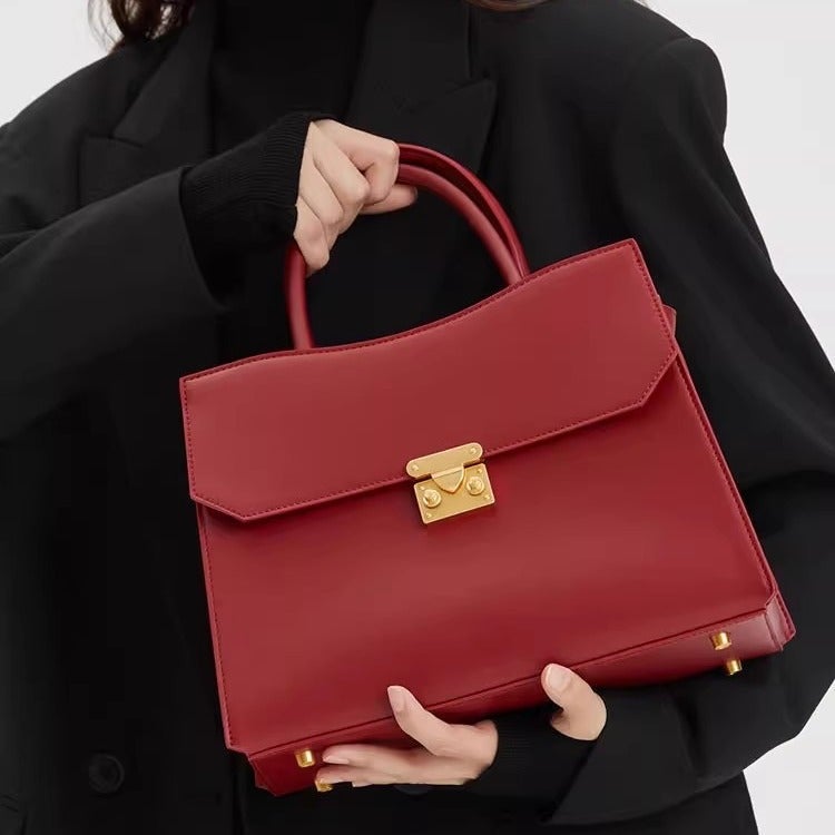 Mom'S Bag, High-End Red Wedding Bag, Women'S Bag, Atmospheric Mother-In-Law'S Wedding Cross-Body Handbag - Image 3