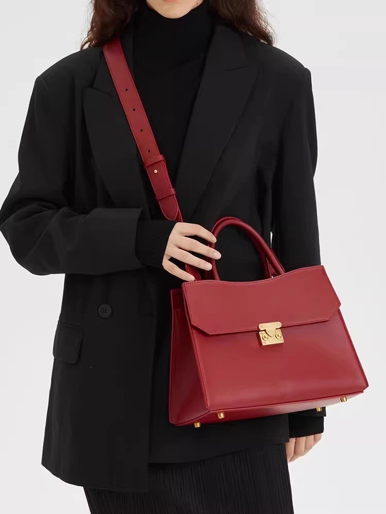 Mom'S Bag, High-End Red Wedding Bag, Women'S Bag, Atmospheric Mother-In-Law'S Wedding Cross-Body Handbag - Image 2