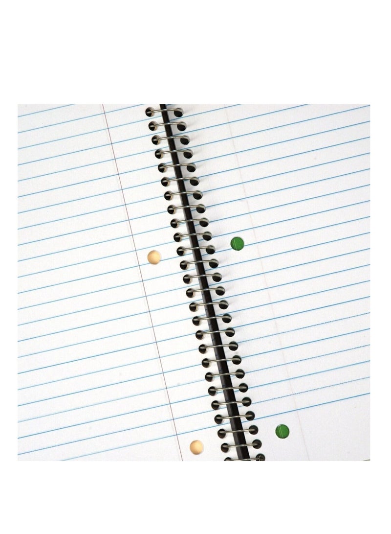 Exceed 5-Subject Single Line Notebook With Light Blue Cover - Image 2