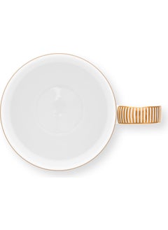 Pip Studio Royal Gold White White Porcelain Mug 325 ml  - Image 3