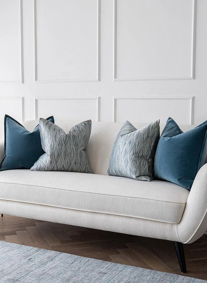 KNOT HOME Cushion Luke Bundle (with filler) Pillow Knot Home Cover Set for Modern Sofa Contemporary Living Room Bedroom and Office Soft Washable