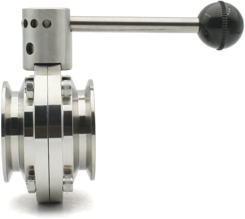 Stainless Steel 316L Three Clip Valve 32mm Ferrule 50 5mm OD - Image 4