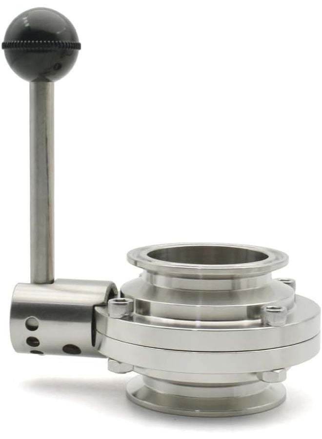 Stainless Steel 316L Three Clip Valve 32mm Ferrule 50 5mm OD - Image 3