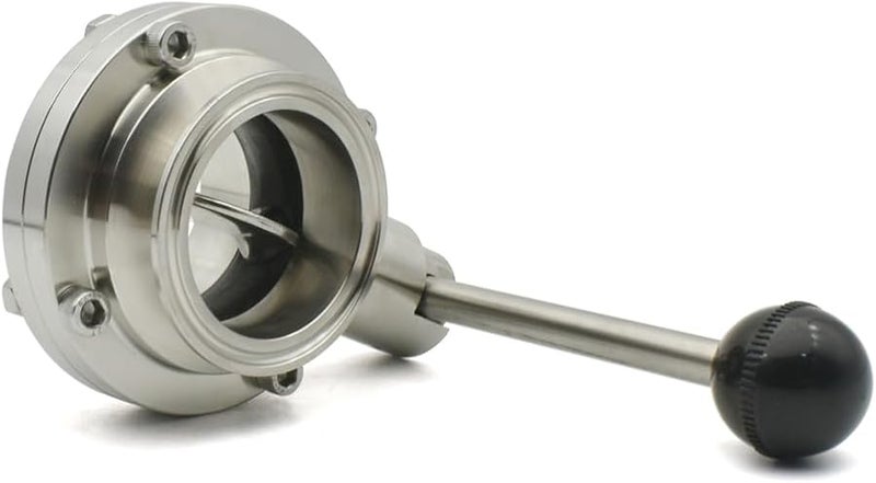 Stainless Steel 316L Three Clip Valve 32mm Ferrule 50 5mm OD - Image 5