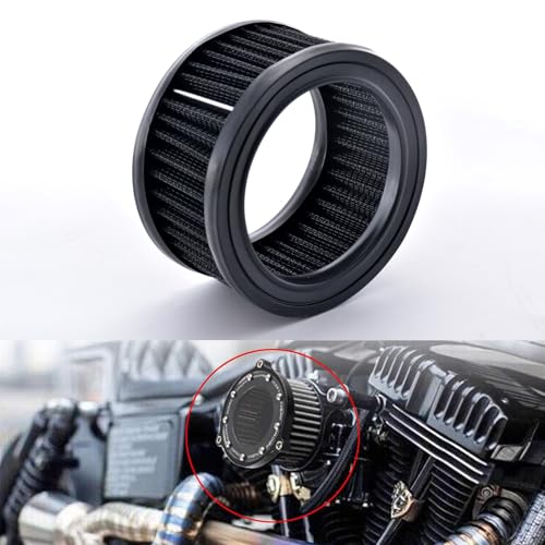 NATGIC Motorcycle Air Cleaner Intake Moto Air Filter Replacement System Kit for XL883 XL1200 X48 72 20042018Air Cleaner FilterAir Intake FiltersCleaner Intake FilterPack of 1 - Image 1