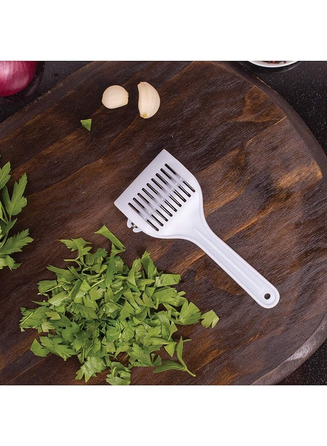 إيروريكس مفرمة أعشاب طازجة متعددة الأغراض للمطبخ مع 9 شفرات من الفولاذ المقاوم للصدأ - Image 5