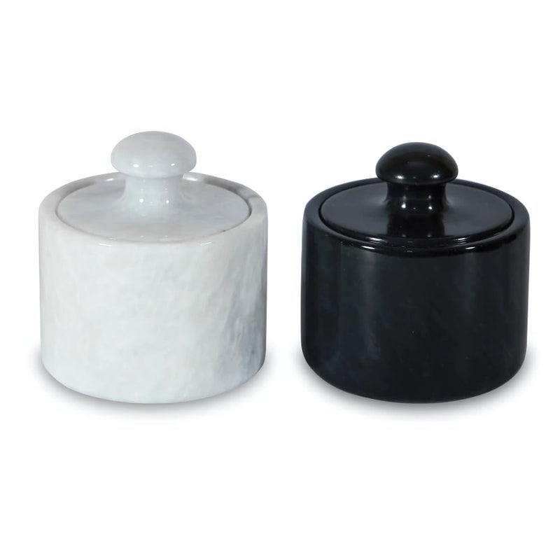 TheWolfard Salt Cellar Black and white - Image 1