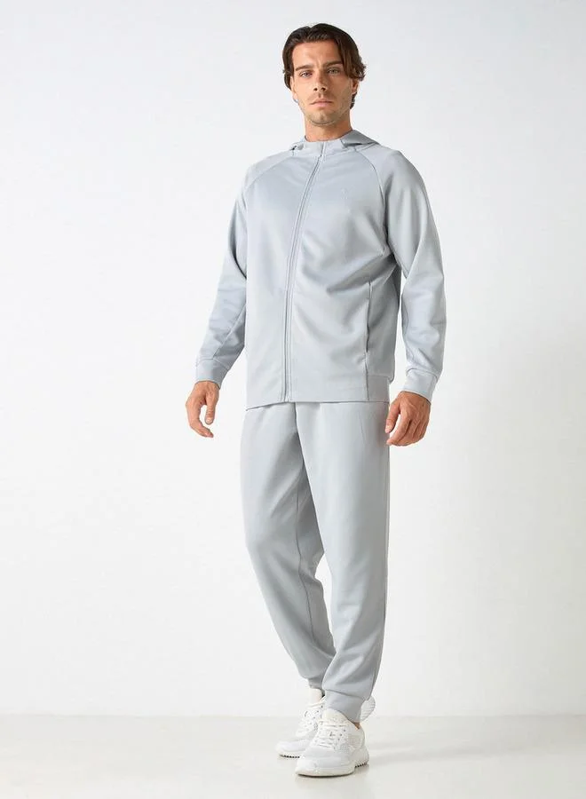 ادوت من سبلاش هودي بسحاب وأكمام طويلة وجيوب