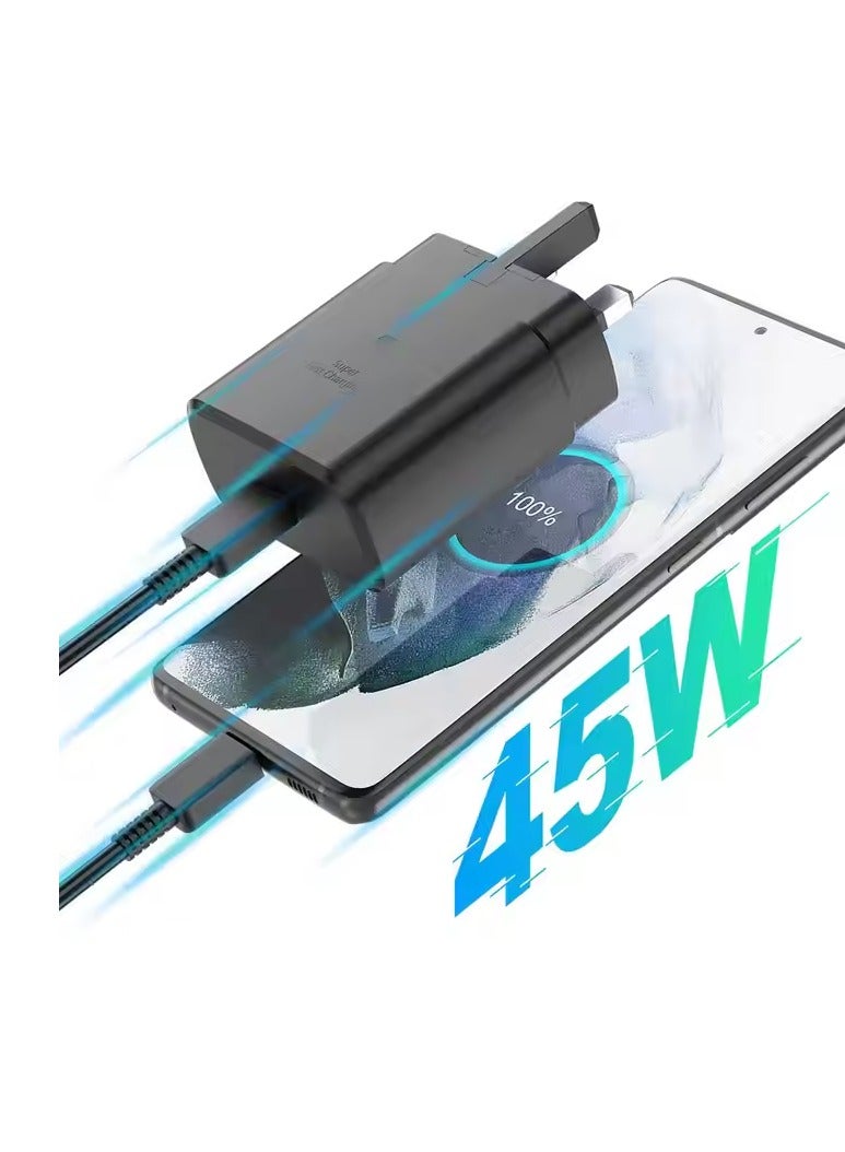 PD wall plug supports 45W fast charging. - Image 3